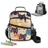 Voxugoniy Insulated Diabetes Travel Bag Diabetic Care Products Diabetic Supplies Case Diabetes Care Organizer Multi-Functional Diabetics Kit Medical Supply Holder, Cute Cat view 2