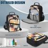 Voxugoniy Insulated Diabetes Travel Bag Diabetic Care Products Diabetic Supplies Case Diabetes Care Organizer Multi-Functional Diabetics Kit Medical Supply Holder, Cute Cat view 3