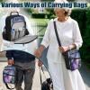 Voxugoniy Diabetes Travel Backpack Diabetic Care Products Small Sling Backpack Reusable Waterproof Unisex Shoulder Bag Crossbody Daypack, Cat view 4