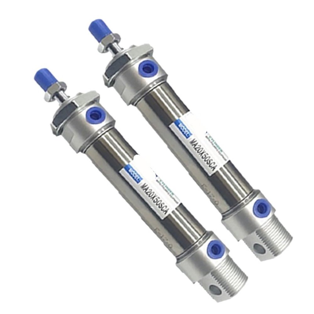 1pcs Stainless Steel mini-Cylinder MA16X75SCA MA16X100SCA MA16X125SCA MA16X150SCA MA16X175SCA MA16X200SCA MA16X250SCA MA16X300(MA16X100SCA)