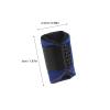 CTIRCHIU 2pcs Finger Splints Finger Support Brace for Dislocation Sprain and Extensor Tendon Injury Breathable Comfortable Fits in Blue and Black view 2