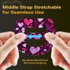 20 Pack Omnipod 5 Overpatches Waterproof, Amolyfe Pod Pals Omnipod 5 Adhesive Overlay Patches with Stretchable Strap, Breathable and Hypoallergenic, Long-Lasting Medical Adhesive (Heart) view 4