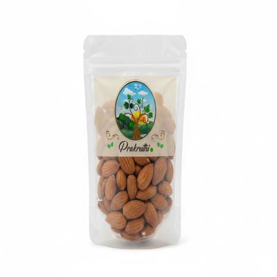Prakruthi Almonds/Badam Whole | Nuts & Dry Fruits 200g