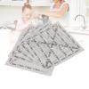 OVAQUIXI 500 Sheets Sandwich Wrapping Paper, Grease Proof Non Stick Food Basket Liner for Frying and Baking Foods (White Letters) view 2