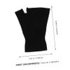TIDTALEO Elastic Compression Wrist Protector Gloves Breathable Spandex Wrist Brace for Sports Support and Occupational Use Black Xl view 2