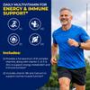 DANEEN Multivitamin for Men, High Potency Daily Vitality Formula for Energy, Immune Support & Overall Wellness, 34 Essential Ingredients, 90 Capsules view 4