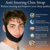 Anti Snoring Chin Strap, Chin Strap for Sleeping, Premium Airflow Jaw Strap, Stop Snoring Chin Strap, Snoring Solution for Men and Women, Breathable Chin Strap, Snoring Chin Strap (Red~) view 3