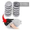 12pcs Replacement Cleaning Pads,Compatible For Hobot,188 168 198 388 Window Cleaner Robot Part Absorbent Mop Cover view 4