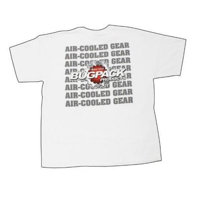 BUGPACK Logo, XX Large (White)