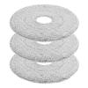 IDEANATEGRATE Round Cotton Mop Heads Replacement Wet Dry Reusable Cleaning Pads for Household Floors view 1