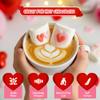 4E's Novelty Valentines Day Marshmallows (16 Pcs) - Decorated Marshmallow with Hearts Individually Wrapped Bulk for Hot Chocolate, Pink Candy Treats for Candy Bowl Filler Snacks, Hot Chocoalte Topper, Romantic Gift view 2