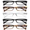 Gaoye 1.75 Reading Glasses for Women, 5 pack Fashion Readers for Women Spring Hinge Eye Glasses, Blue Light Reading Glasses view 1