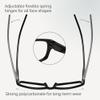 Gaoye 1.75 Reading Glasses for Women, 5 pack Fashion Readers for Women Spring Hinge Eye Glasses, Blue Light Reading Glasses view 4