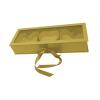 HouseVibe MOM Letter Shaped Flower Gift Box 22x8x4 Inch Empty Cardboard Material Lightweight Mother's Day Decoration Floral Arrangement- Golden view 1