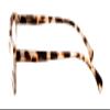V.W.E. Women Cat-Eye Progressive Reading Glasses - Clear Zero Power on Top - No Line - UV Blue Blocker (Calico, 2.50, x) view 3