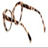 V.W.E. Women Cat-Eye Progressive Reading Glasses - Clear Zero Power on Top - No Line - UV Blue Blocker (Calico, 2.50, x) view 4