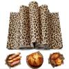 AnyDesign 150 Pcs Cheetah Wax Paper Wrap Tissue Deli Paper Leopard Print Waterproof Oil-Proof Picnic Liners for Kitchen Birthday Baby Shower Supplies, 9.8 x 8.3 In view 1