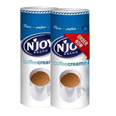Njoy Non Dairy Powdered Coffee Creamer 16 oz (Pack of 2)