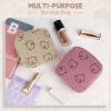 Playexen Period Bag for Teen Girls, Corduroy Sanitary Napkin Storage Bag, Menstrual Pad Pouches Tampon Holder for Purse (Bears-Pink) view 4