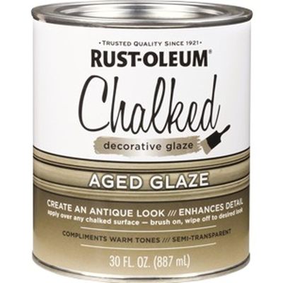 1PK 315881 qt Aged Glaze Chalked Decorative Glaze LANC-328575-NF