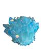 MOICEYHF Sky Blue Aura Crystal Cluster Angel Wand Points Raw Clear Quartz Rough Topaz Lemurian Seed Prism Charms Ornaments (Size : 300-400g) view 1