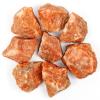 1.1lb Bulk Raw Sunstone Rough Crystal-Natural Sunstone Raw Stones Crystal for Tumbling, Cabbing, Fountain Rocks, Decoration, Polishing, Wire Wrapping, Wicca & Reiki Crystal Healing view 1