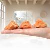 1.1lb Bulk Raw Sunstone Rough Crystal-Natural Sunstone Raw Stones Crystal for Tumbling, Cabbing, Fountain Rocks, Decoration, Polishing, Wire Wrapping, Wicca & Reiki Crystal Healing view 4