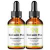(2 Pack) Bio Calm Plus Drops Liquid Supplement Advanced Premium Formula Natural Comfort Ringing Ear Tinnitus Relief Overall Health Beauty Inner Balance Support Hearing Care Clarity Gotas (4oz) view 1