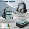 Voxugoniy Diabetes Travel Backpack Lightweight Insulin Cooler Travel Case Washable Diabetes Supplies Organizer Insulated Storage Axolotl view 3