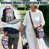 Voxugoniy Axolotl Diabetic Medication Bag Insulin Travel Cases with Shoulder Strap Diabetes Supplies Storage Bag for Glucose Meter Testing Strips Insulin Syringe Needles view 4