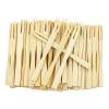 Disposable Bamboo Cutlery Set 300 Pcs Bamboo Fork, Disposable for Fruit Dessert Cake Appetizer(15) view 1