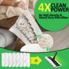 100 Count Velosweep Dry Sweeping Cloths Compatible for Swiffer Sweeper Mop, Heavy Duty Dry Sweeping Cloth Refills, Disposable Pet Sweeper Mop Pads for All Purpose Multi Surface Floor Cleaning view 3