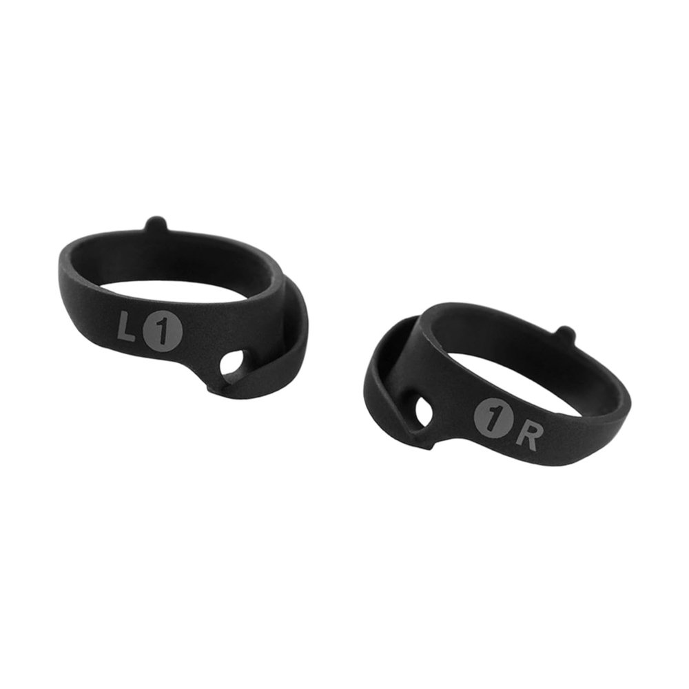 1 Pair Silicone Ear Plugs Stabilizers Rings for Dedicated 4th Secure Comfortable Noise Isolation Sweatproof Workout Multi Size Stabilizers Rings