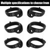 1 Pair Silicone Ear Plugs Stabilizers Rings for Dedicated 4th Secure Comfortable Noise Isolation Sweatproof Workout Multi Size Stabilizers Rings view 4