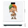 Man Wearing Turban Weight Scale Digital Electronic Scales Bathroom Scale, Larg LCD Backlight Display, High Precision Measurements,Tempered Glass view 2