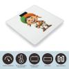 Man Wearing Turban Weight Scale Digital Electronic Scales Bathroom Scale, Larg LCD Backlight Display, High Precision Measurements,Tempered Glass view 3