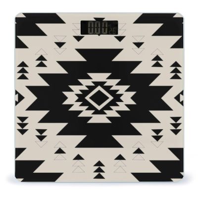 Southwest Pattern High Precision Digital Bathroom Weighing Scale, Sturdy and Durable Weighing Scale