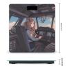 Airplane Cockpit Weight Scale Digital Electronic Scales Bathroom Scale, Larg LCD Backlight Display, High Precision Measurements,Tempered Glass view 2