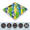 Soccer Sport Ball Print High Precision Digital Bathroom Weighing Scale, Sturdy and Durable Weighing Scale view 3