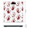 Halloween Bloody Handprints High Precision Digital Bathroom Weighing Scale, Sturdy and Durable Weighing Scale view 2