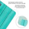 Teal Wood & Starfish Beach Tropical High Precision Digital Bathroom Weighing Scale, Sturdy and Durable Weighing Scale view 4