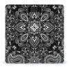 Black White Paisley High Precision Digital Bathroom Weighing Scale, Sturdy and Durable Weighing Scale view 1