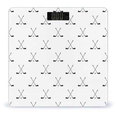Hockey Stick Pattern High Precision Digital Bathroom Weighing Scale, Sturdy and Durable Weighing Scale