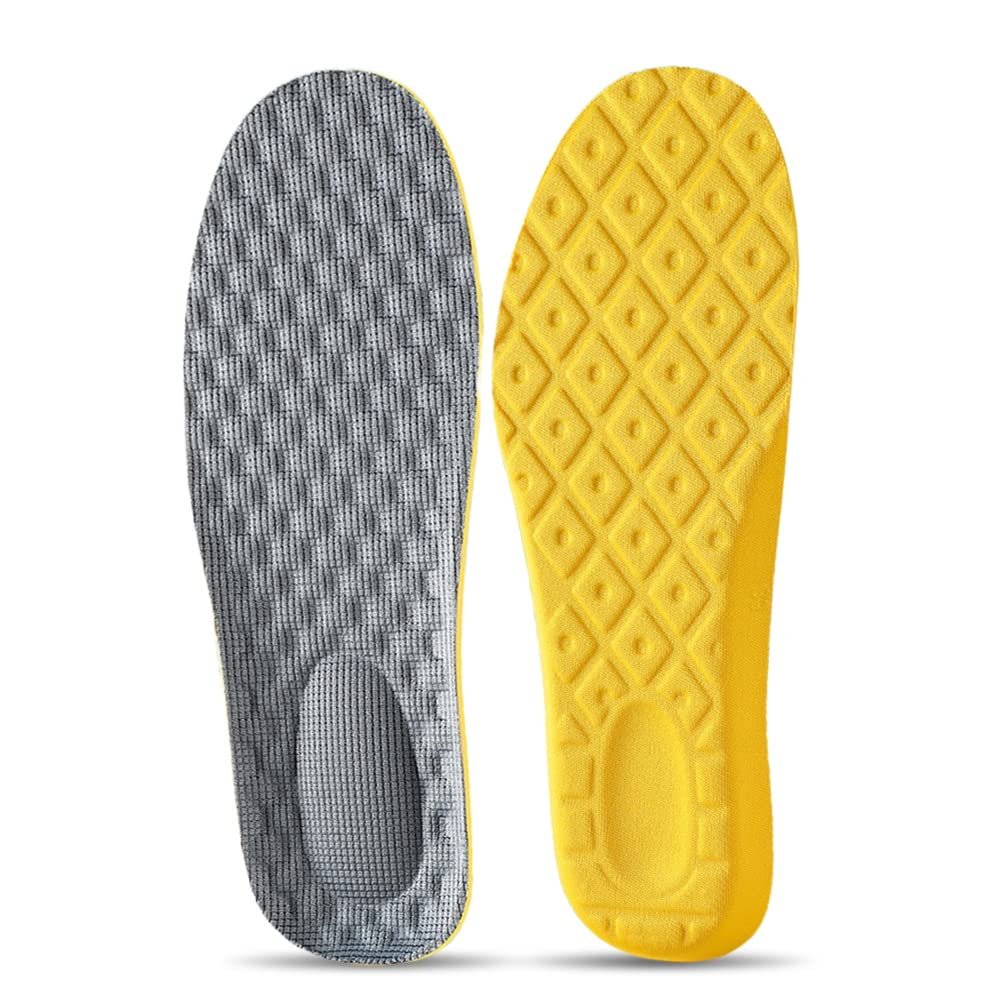 VIDI Memory Foam Sport Support Insert Feet Care Insoles for Shoes Men Women Orthotic Breathable Latex Sports