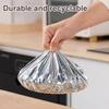 2026 New Reusable Aluminum Foil Food Covers, Pop-Up Tin Foil Food Insulation Cover, Aluminum Foil Food Covers, Adjustable Foods Storage Covers for Any Plate Or Bowl (30PCS) view 3