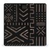 Contemporary African Mud Cloth Print High Precision Digital Bathroom Weighing Scale, Sturdy and Durable Weighing Scale view 1
