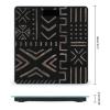 Contemporary African Mud Cloth Print High Precision Digital Bathroom Weighing Scale, Sturdy and Durable Weighing Scale view 2
