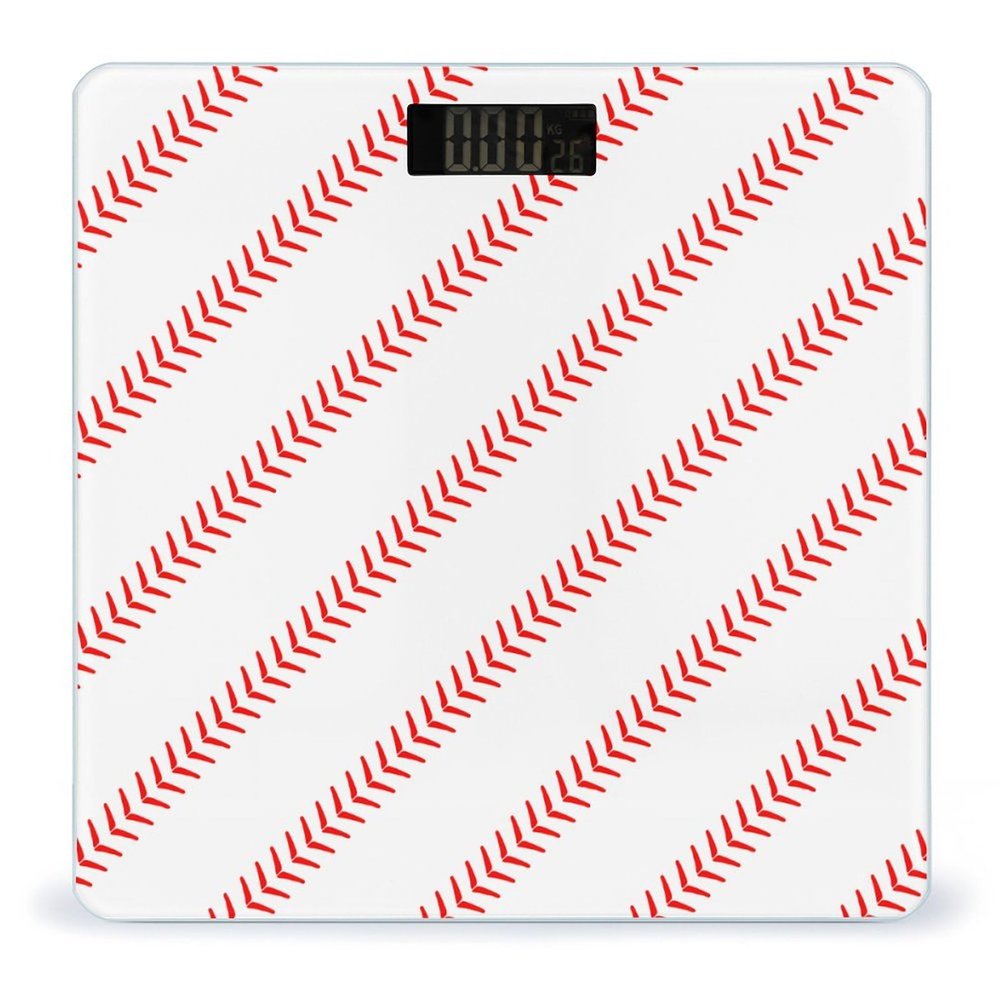 Cute Baseball High Precision Digital Bathroom Weighing Scale, Sturdy and Durable Weighing Scale