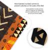 African Mud Cloth Print High Precision Digital Bathroom Weighing Scale, Sturdy and Durable Weighing Scale view 4