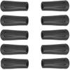 10Pcs 11mm Hole Diameter Trekking Pole Rubber Tips Protectors - Non-Slip Replacement Sleeves for Hiking Skiing Walking Sticks, Wear-Resistant Pole Tip Covers view 1